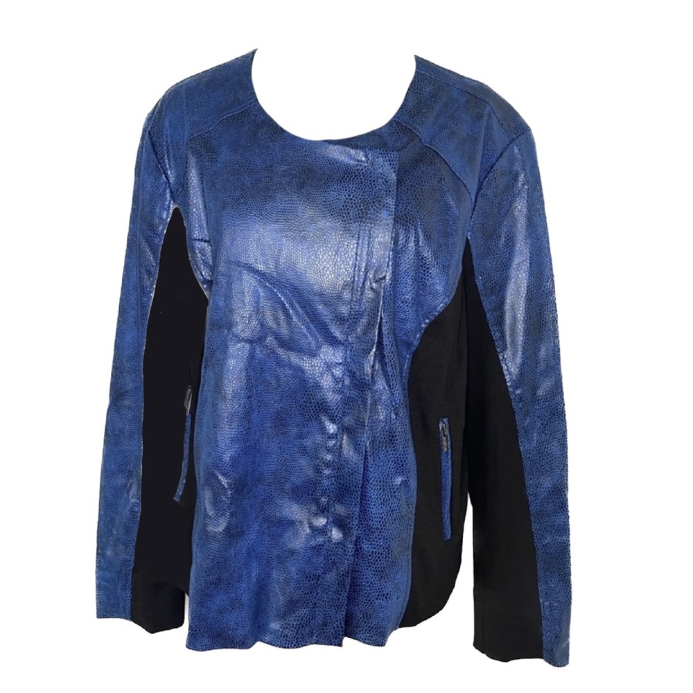 G by Giuliana Lightweight Faux Leather Moto Jacket